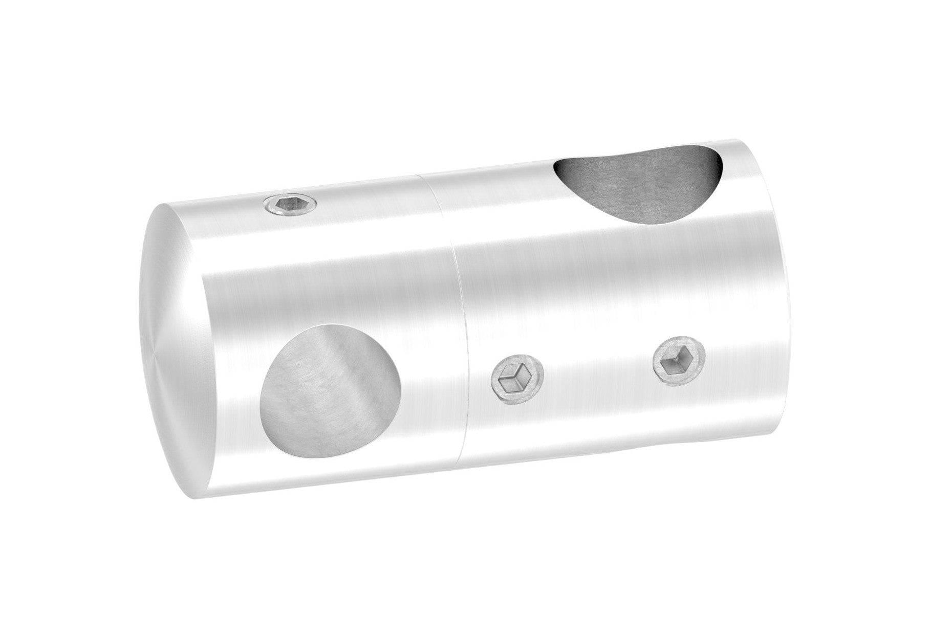 Doppelquerstabhalter mit Durchgangsbohrung Ø 16,2 mm und Ø 12,2 mm