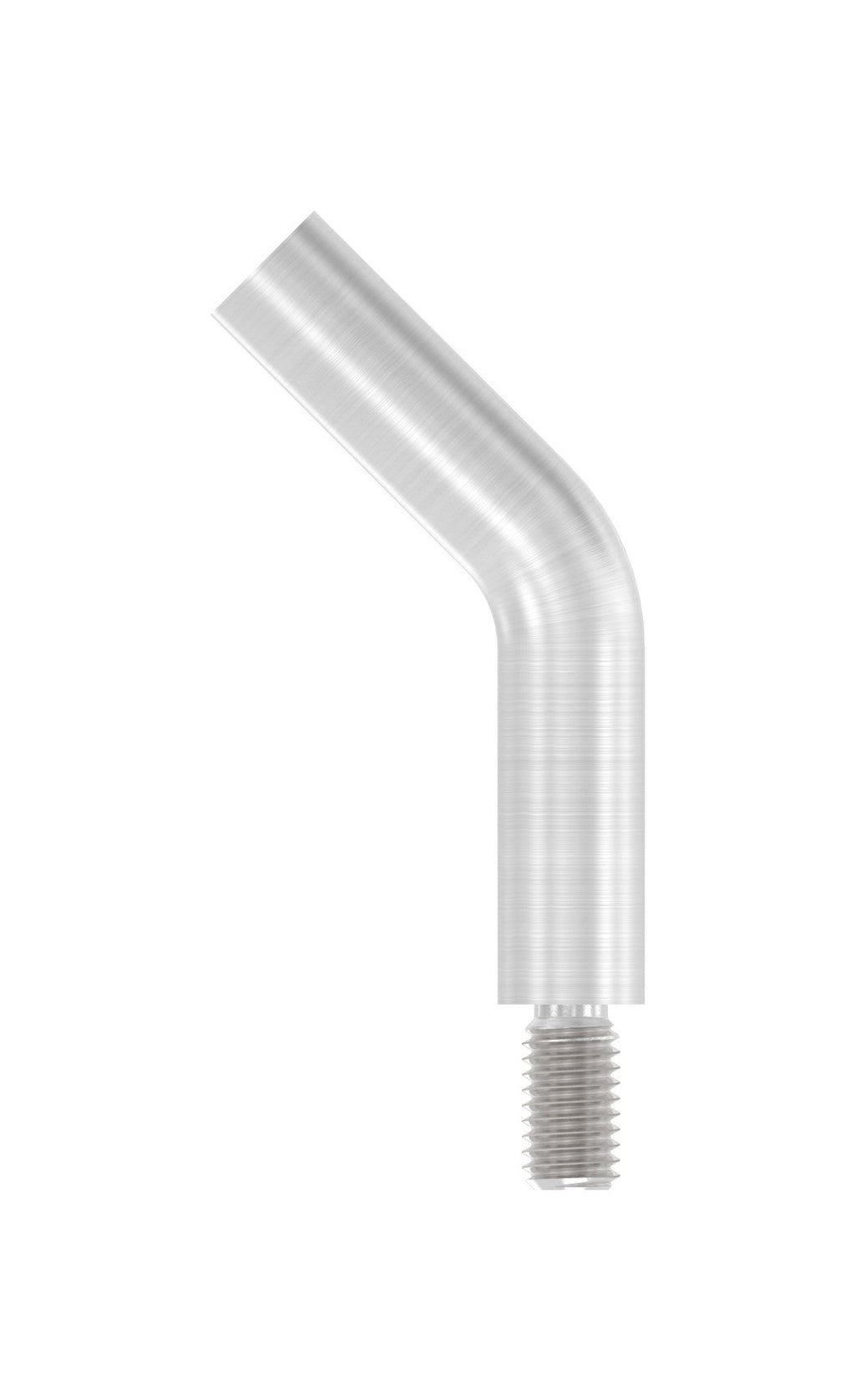 Stift Edelstahl, gebogen 135°,1 x Außengewinde, 1 x Innengewinde, V2A