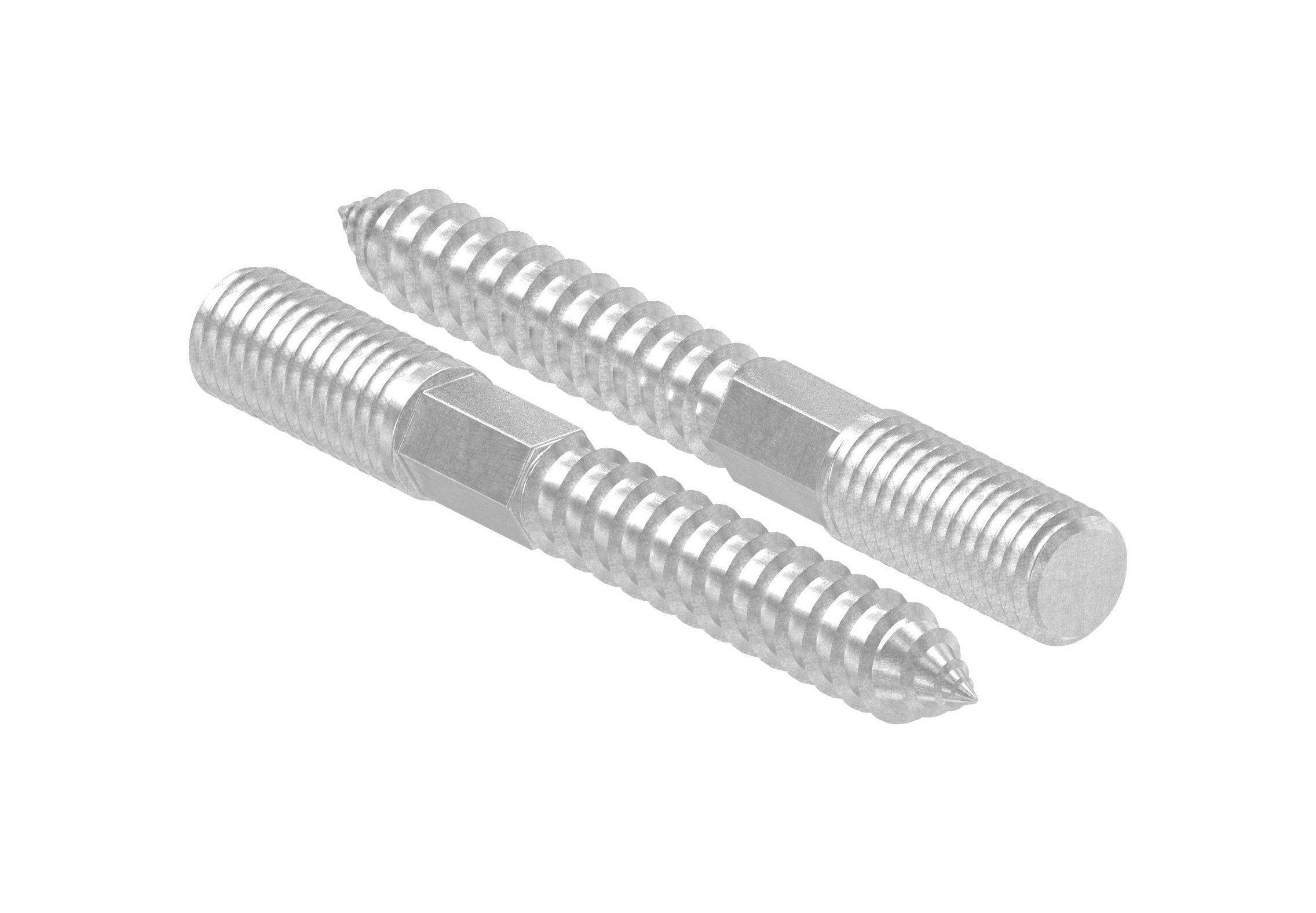 Stockschraube M10 x 80 mm, V2A
