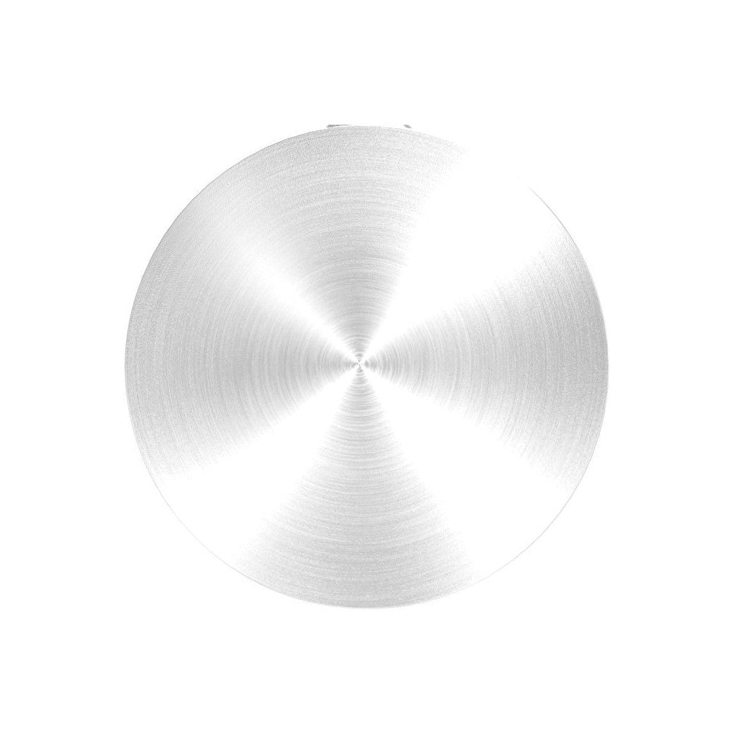 Querstabhalter Ø 22 mm, mit Durchgangsbohrung, V2A / V4A
