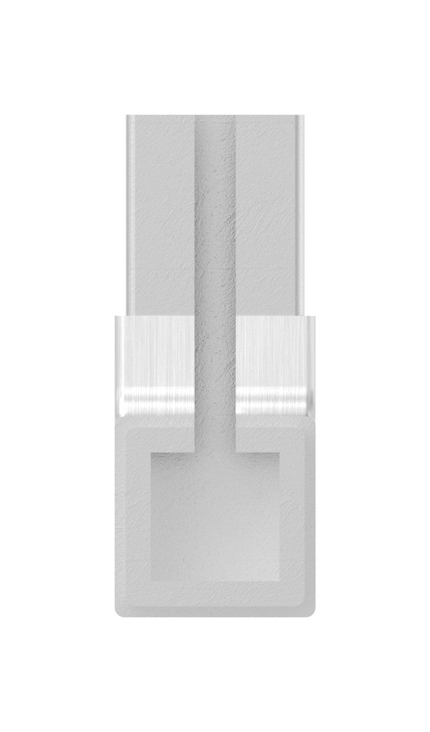 Eckverbinder für quadratisches Klemmprofil, V2A
