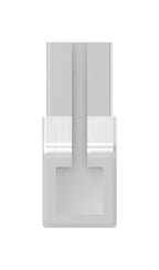Eckverbinder für quadratisches Klemmprofil, V2A