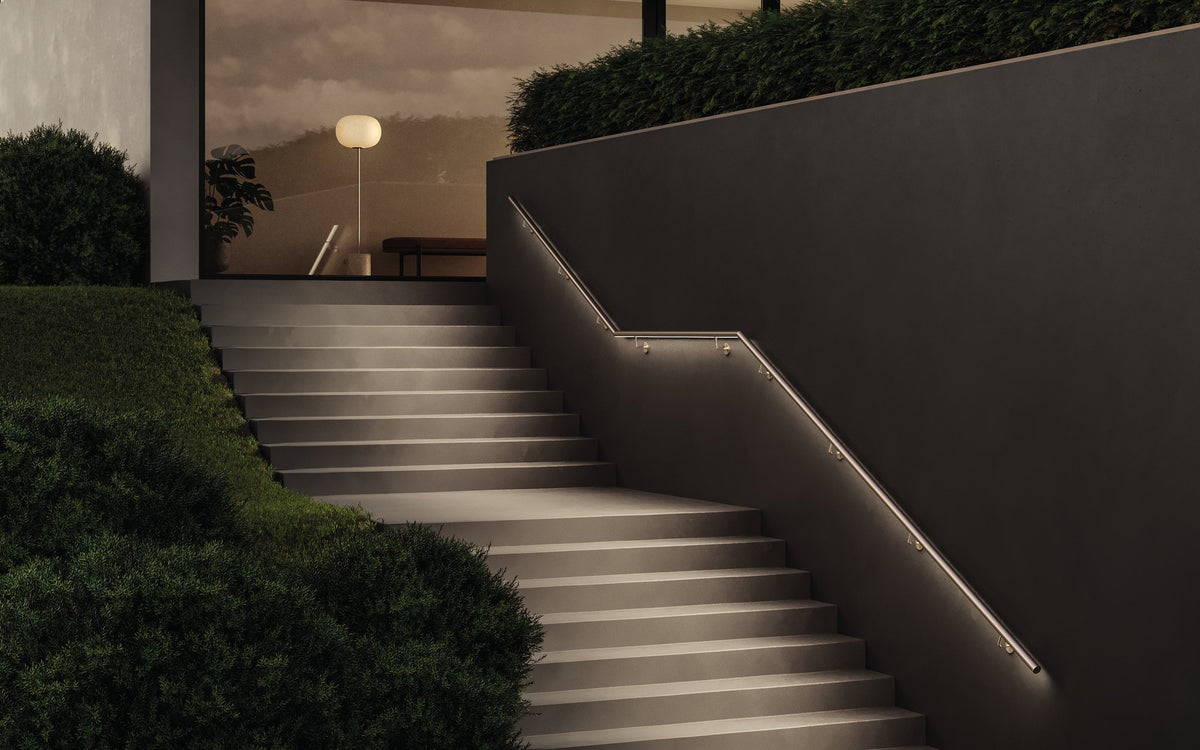 LUNORA® LED-Handlaufsystem – aussentreppe